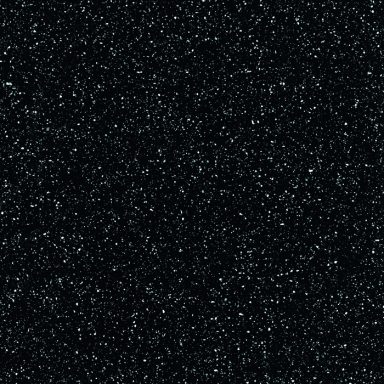 Schwarze, grobkörnige Oberfläche mit glitzernden Partikeln.